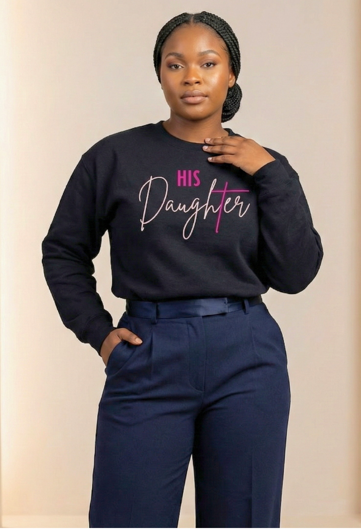 Pink design Daughter Sweatshirt