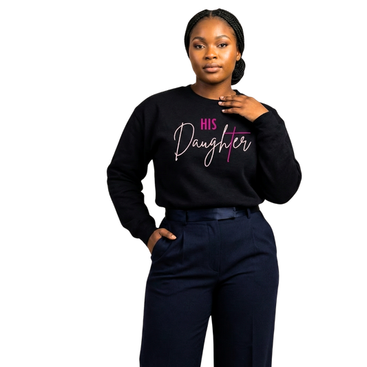 Pink design Daughter Sweatshirt