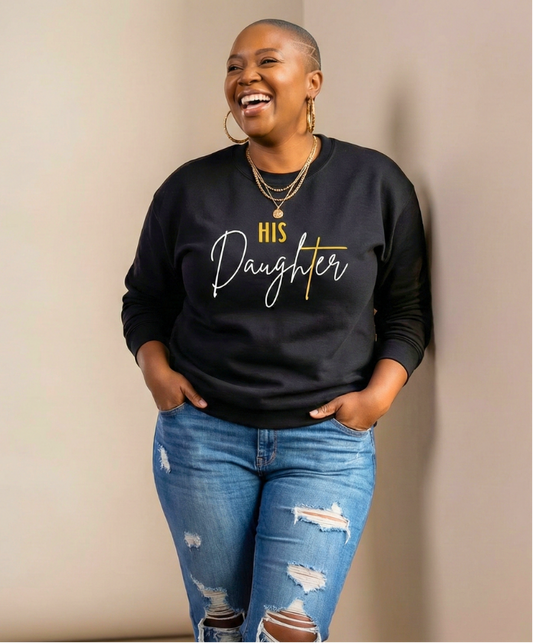 Yellow design Daughter Sweatshirt