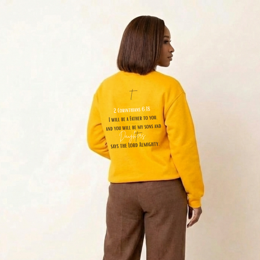 Brown/Cream on Gold Daughter Sweatshirt