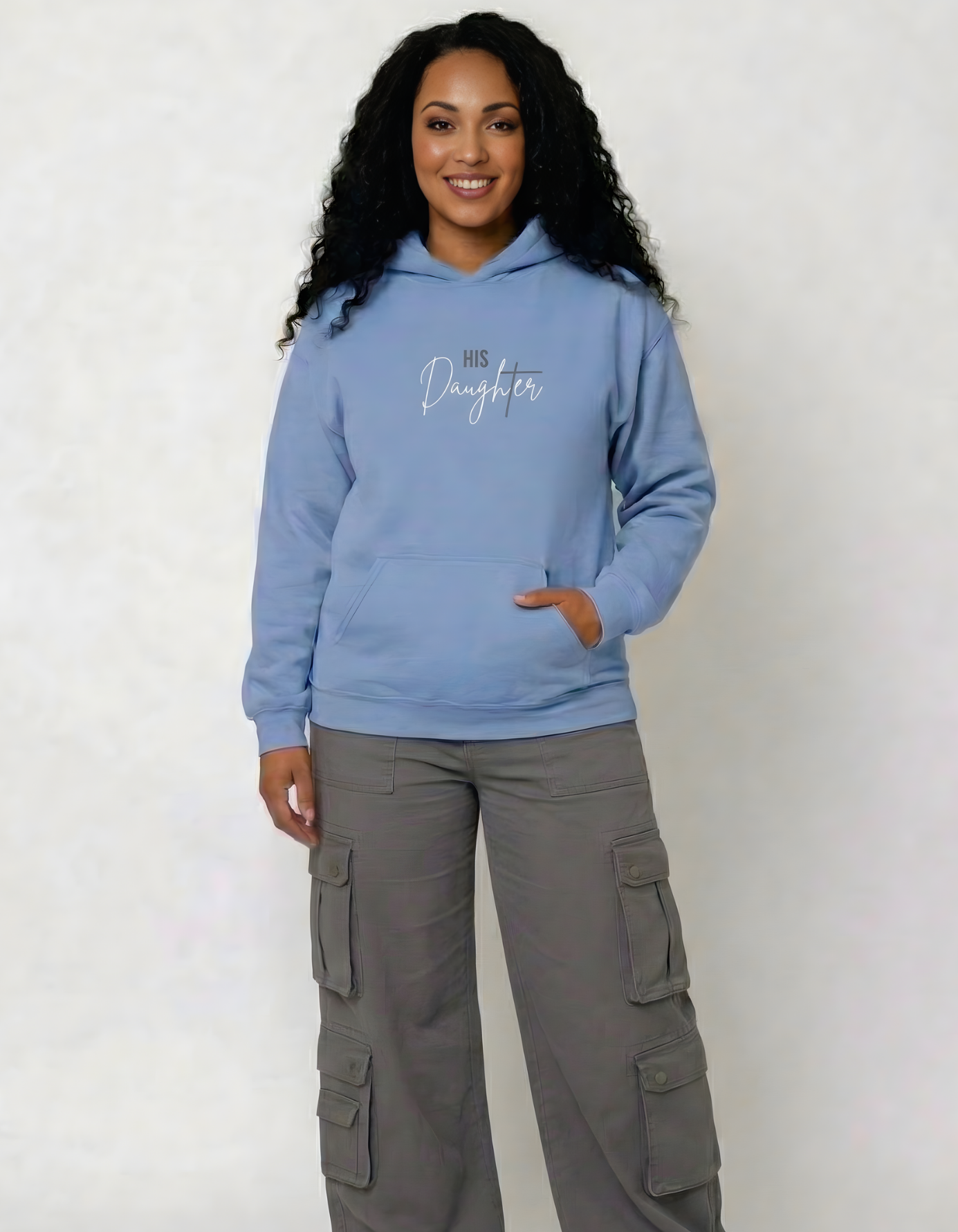 HIS Daughter - Blue Hoodie